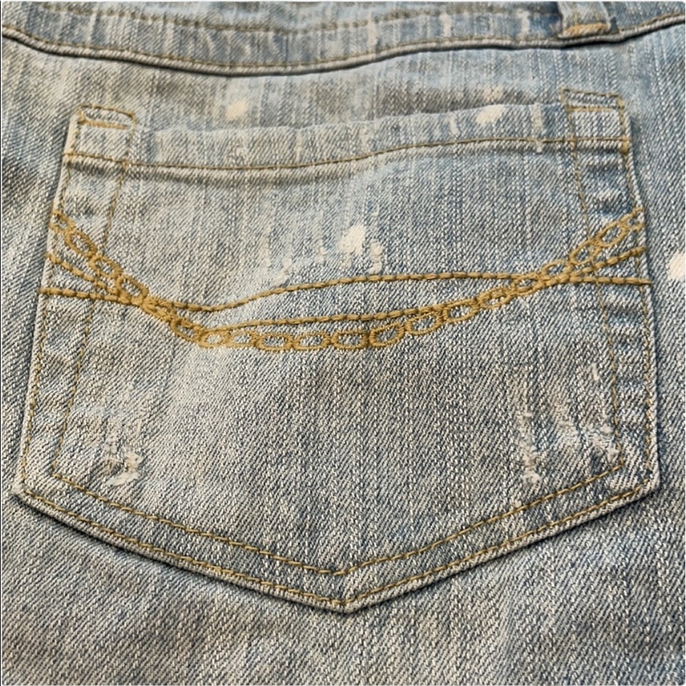 Wet Seal Mini Denim Skirt - Picture 7 of 9